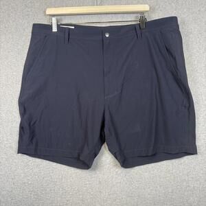Brand New Foot Joy Men's Size 40 Navy Blue Stretch Waistband Golf Shorts